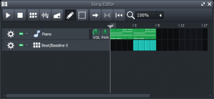 LMMS - Song Editor