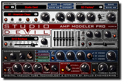 Studio Devil VST freedownload guitarras eléctricas VST