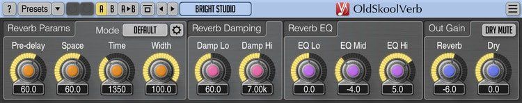descargar plugins vst para voz Voxengo OldSkoolVerb