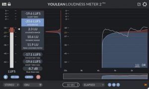 Descargar gratis Youlean Loudness Meter 2 by Youlean mastering vst free