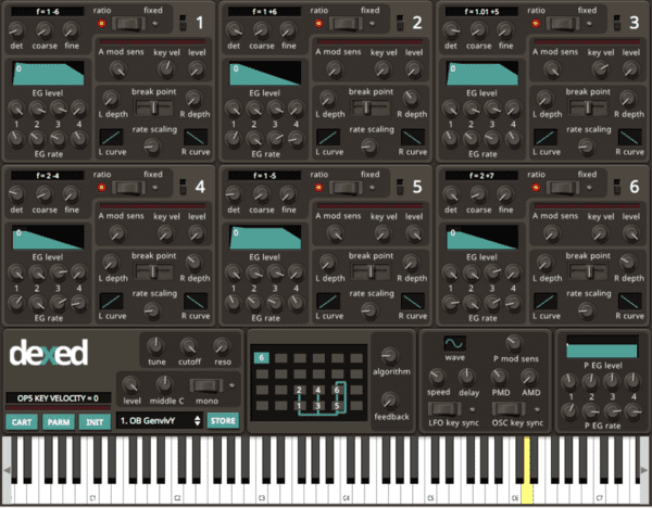 Descargar Gratis Dexed vst by Digital Suburban