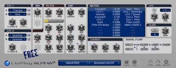 mejores plugins vst gratis para fl studio LinPlug FreeAlpha 3