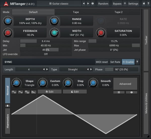 Descargar gratis MFlanger de MeldaProduction