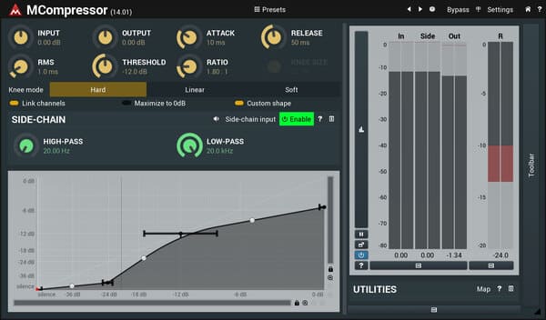 Mcompressor compresores sidechain