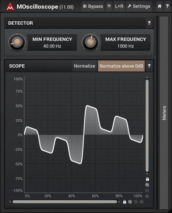 mejores plugins vst gratis para fl studio Melda MOscilloscope