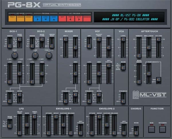 Descargar Gratis PG-8X by ML-VST Plugin