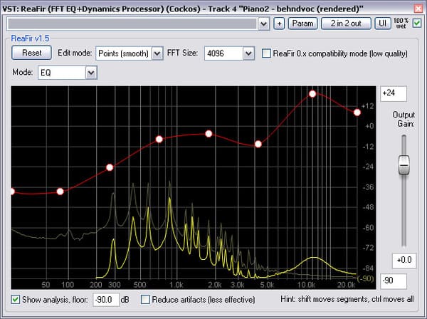 Descargar ReaFIR de Cockos