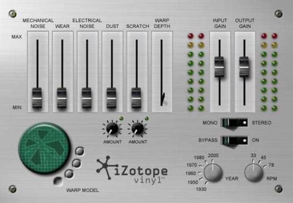 mejores plugins vst gratis para fl studio iZotope Vinyl