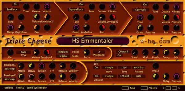 Descargar Gratis u-he Triple Cheese