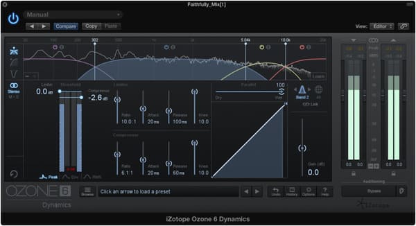 compresión en mastering de voz