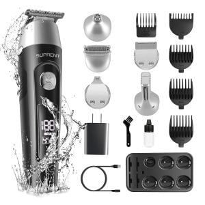 7175dluh45s. Sl1500 .jpg Cortapelos para barba SUPRENT sin cuerda para el pelo de los