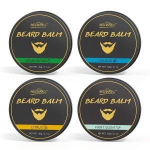 71ncwuuzeil. Sl1500 .jpg Juego de 4 bálsamo de barba natural con aroma diferente kit