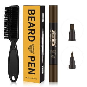 71qr3ac972l. Sl1500 .jpg Relleno de lápiz para barba para hombres kit de 4 puntas par