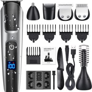 71zaxsjqhkl. Ac Sl1500 .jpg HOMSOR  Recortadora de barba eléctrica para hombres profesio