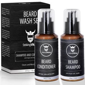 71krroujus. Sl1500 .jpg Champú y acondicionador para barba para hombres Striking Vik